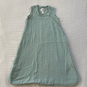 Carter's Little Planet Organic Soft Sage Green Sleeveless Sleep Sack